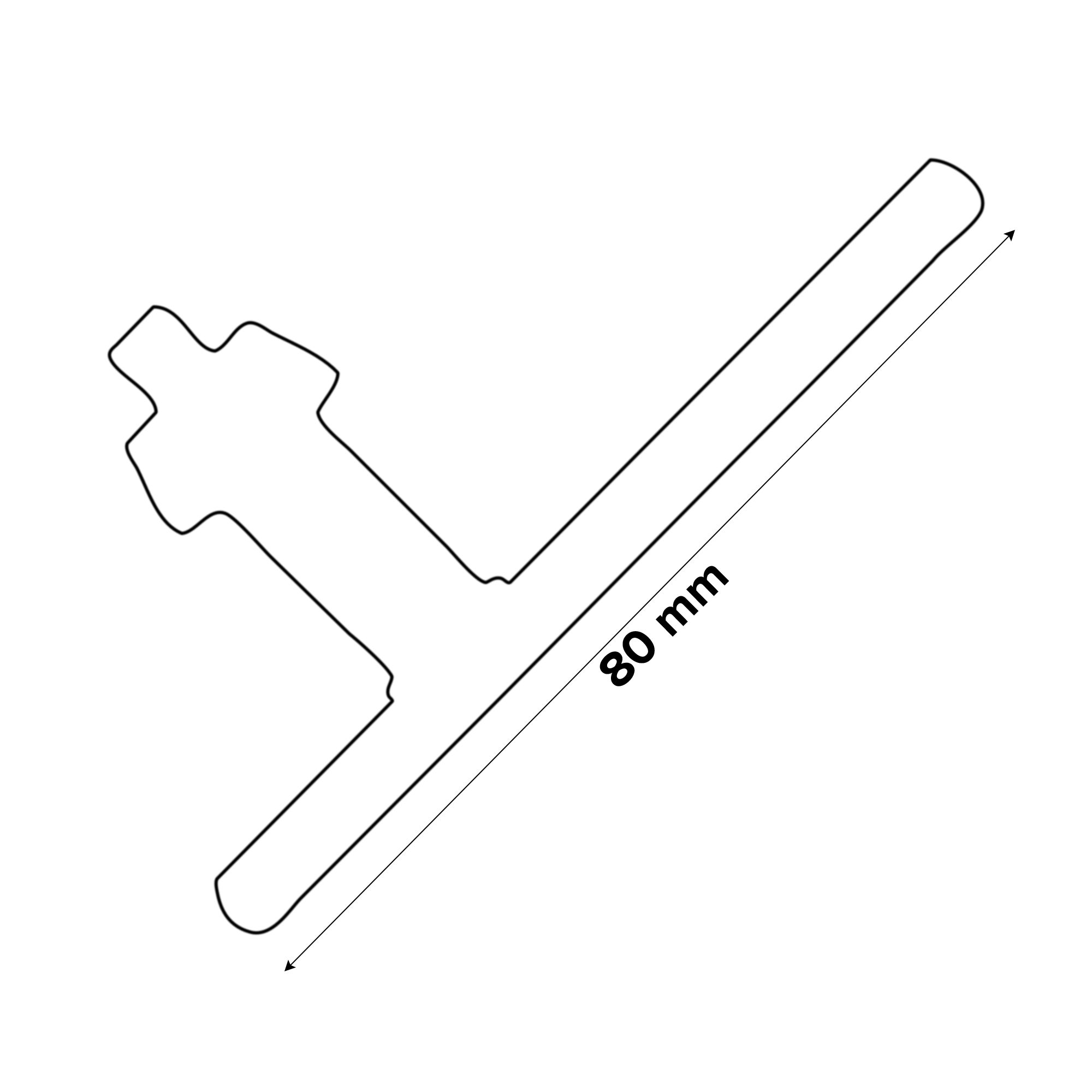 Universal 13mm Carbon steel Chuck key