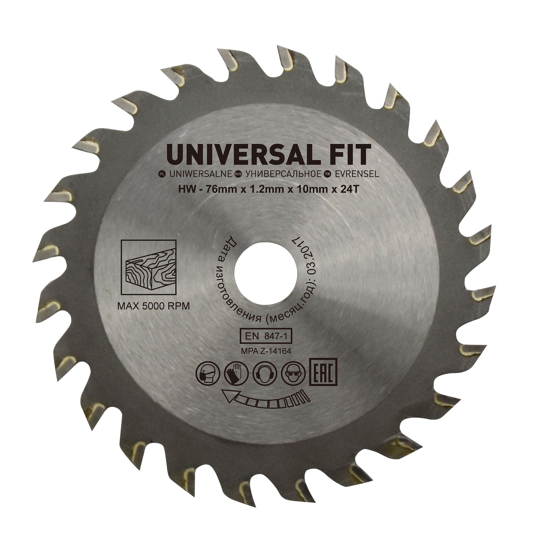 4 in., 24T Mini Table Circular Saw Blade