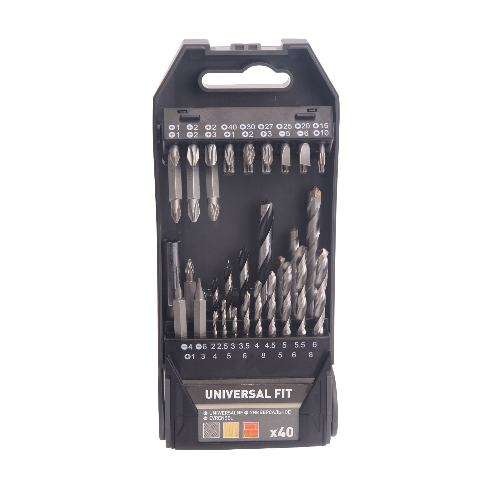 Makita drill 2024 bit set b&q