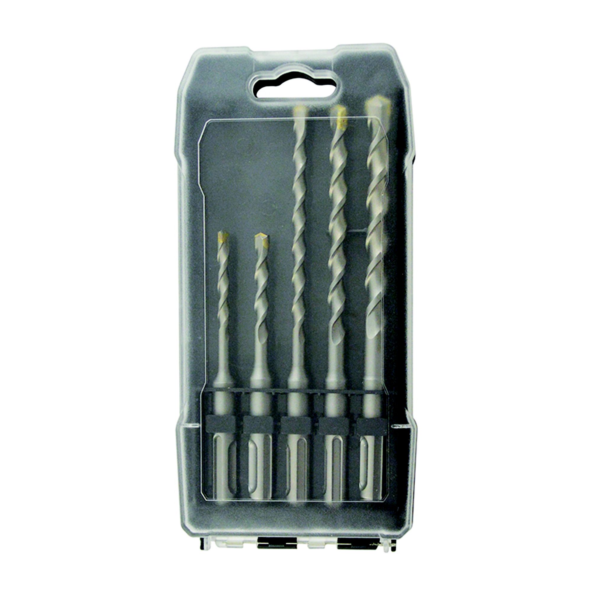 Universal 5 piece SDS plus Masonry Drill bit set DRS97539 DIY at B Q