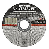 Universal Cutting disc 115mm x 1.6mm x 22.2mm