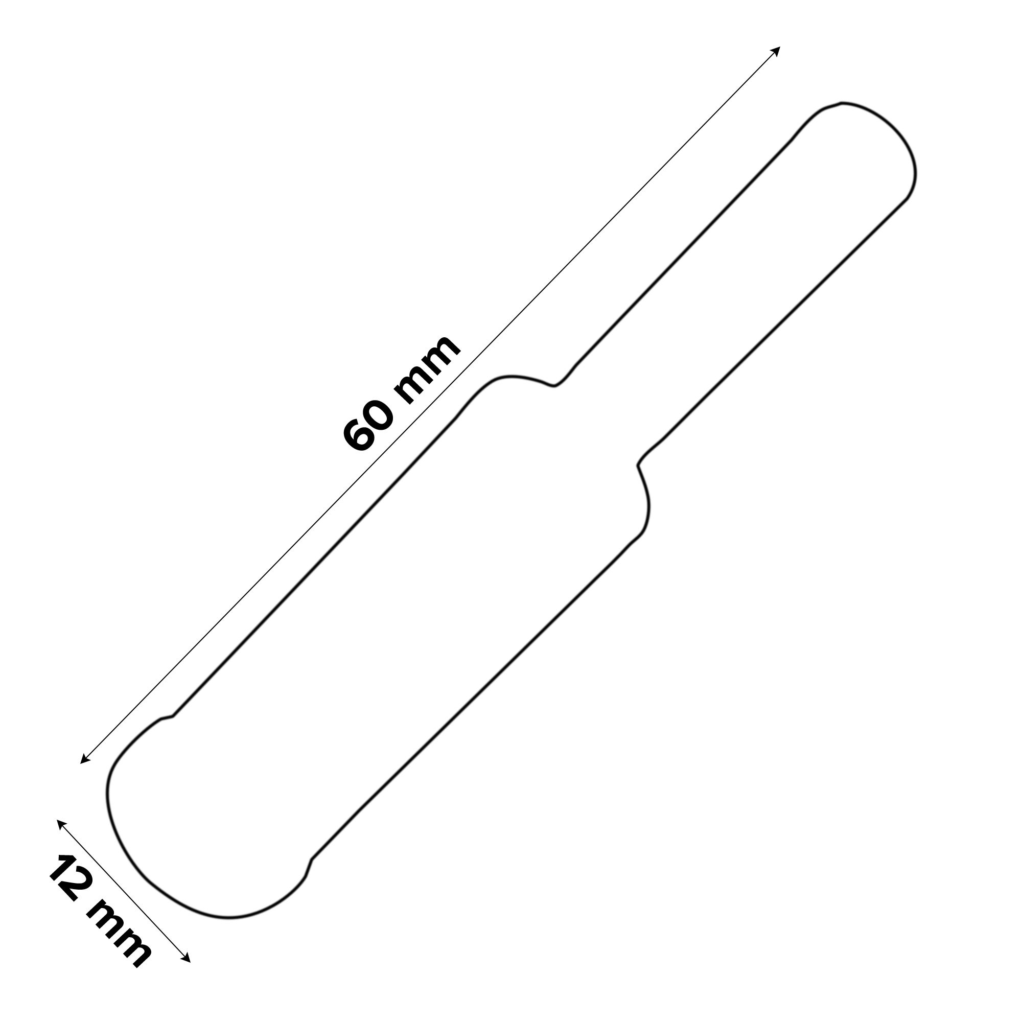 Universal Drill bit (Dia)12mm (L)60mm