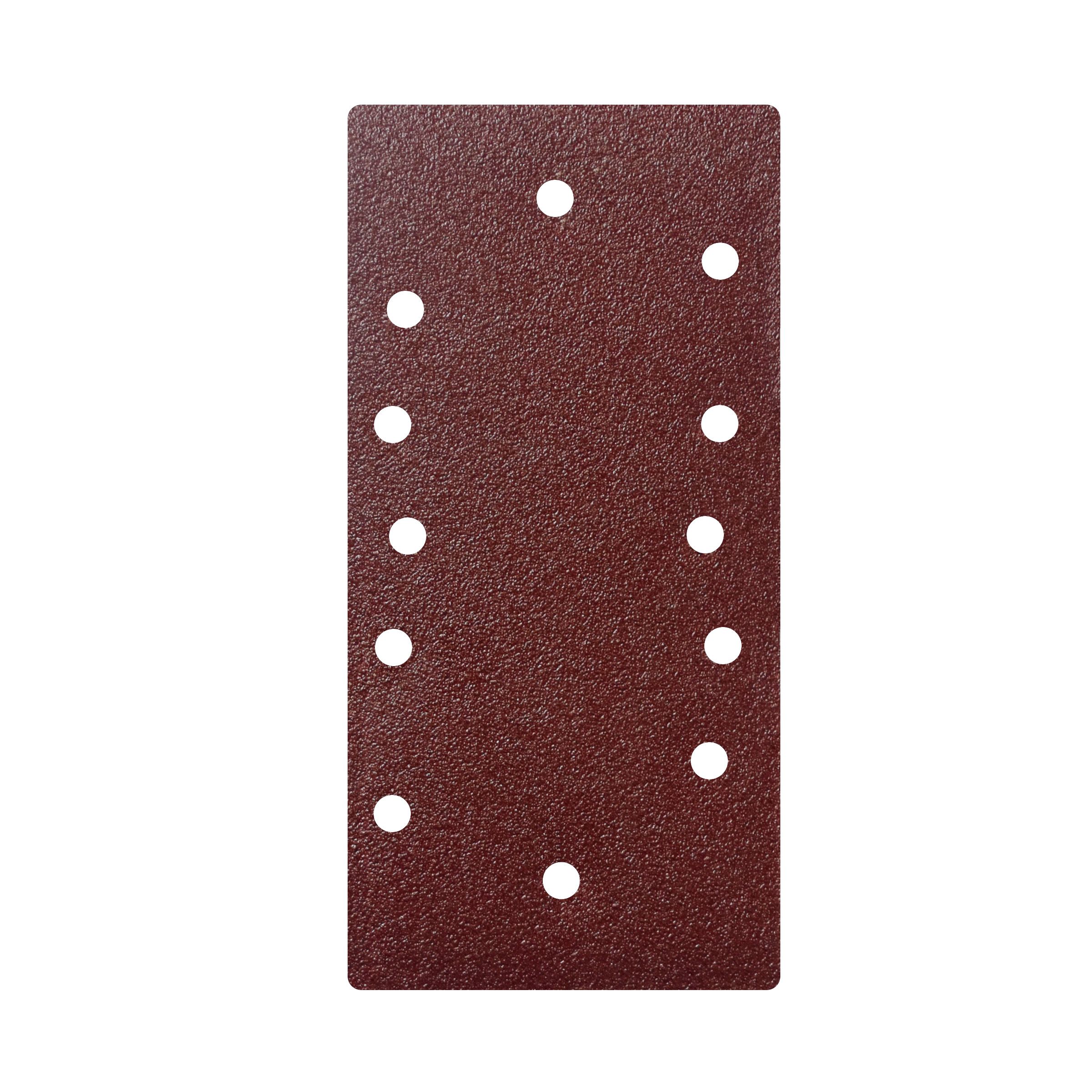 Universal Fit 120 grit Red 1/3 sanding sheet (L)185mm (W)93mm, Pack of 5