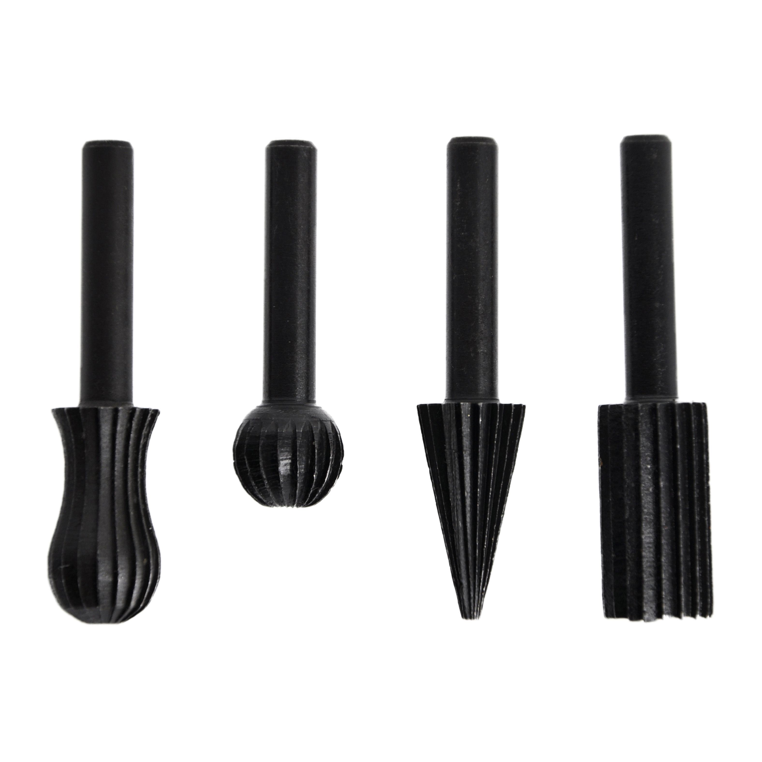 Universal Fit 4 piece Rasp bits set