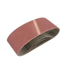 Universal Fit 40 grit Sanding belt (W)76mm (L)533mm, Pack of 3