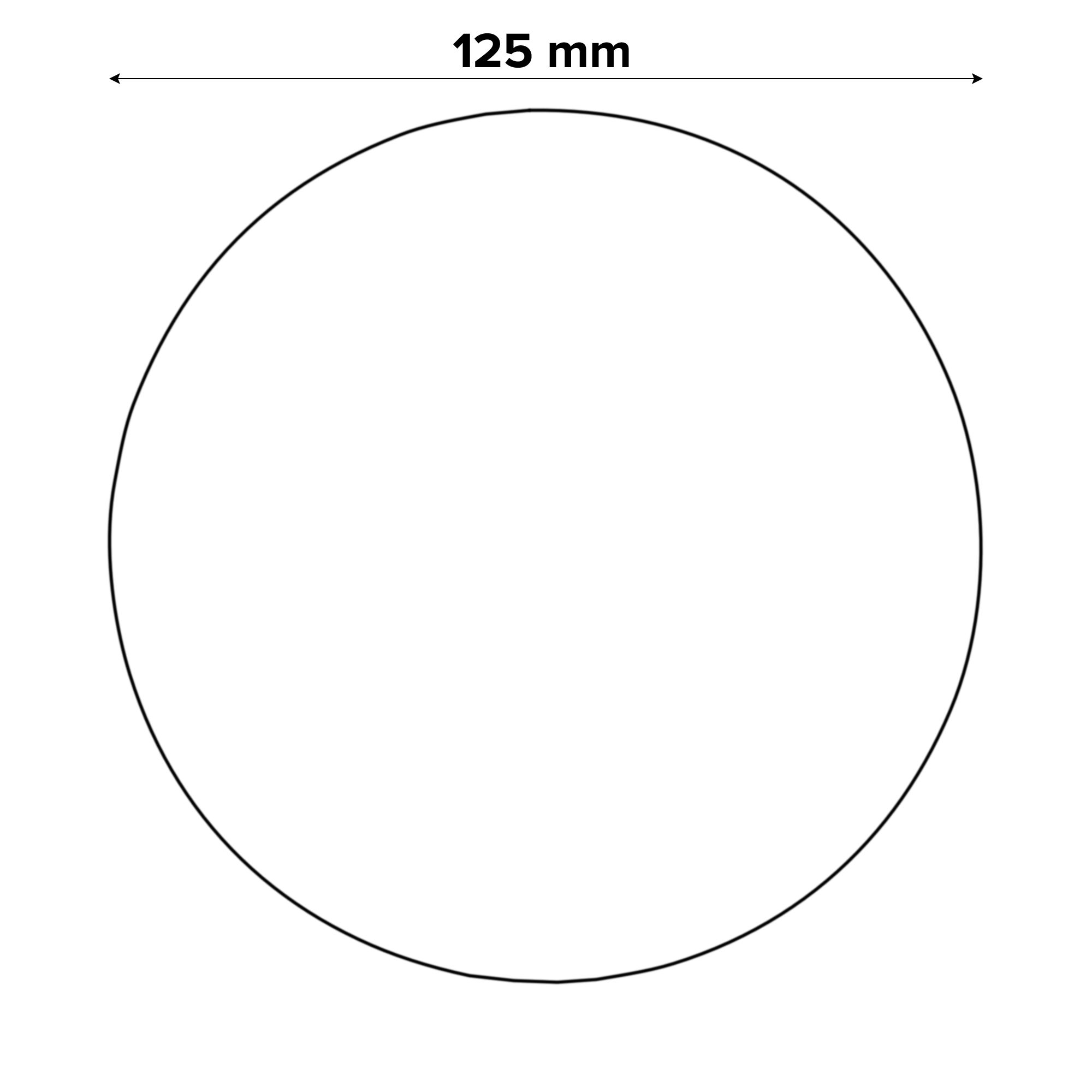 Universal Fit 40 grit Sanding disc (Dia)125mm, Pack of 5