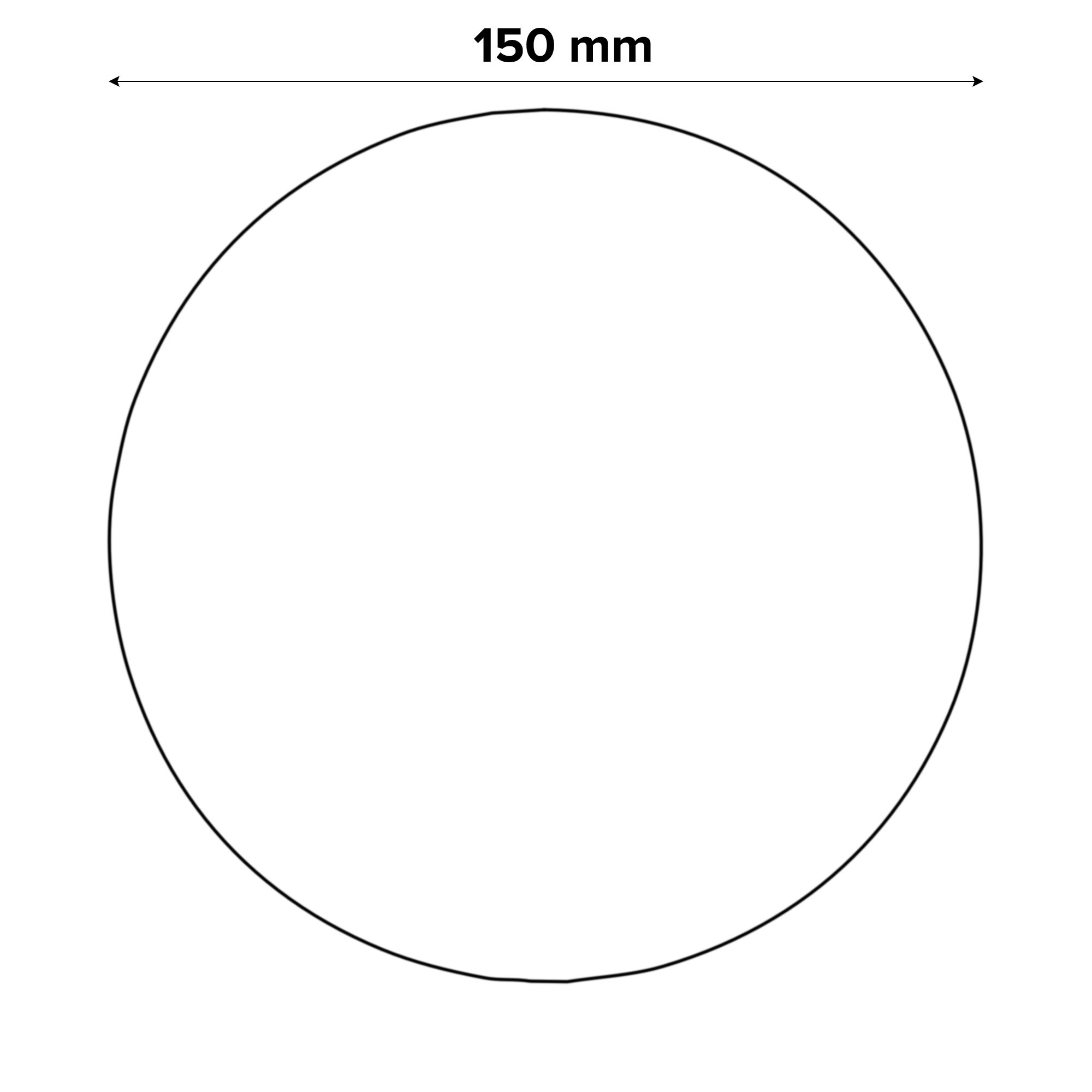 Universal Fit 40 grit Sanding disc (Dia)150mm, Pack of 5