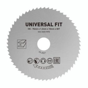 Universal Fit 60T Circular saw blade (Dia)76mm