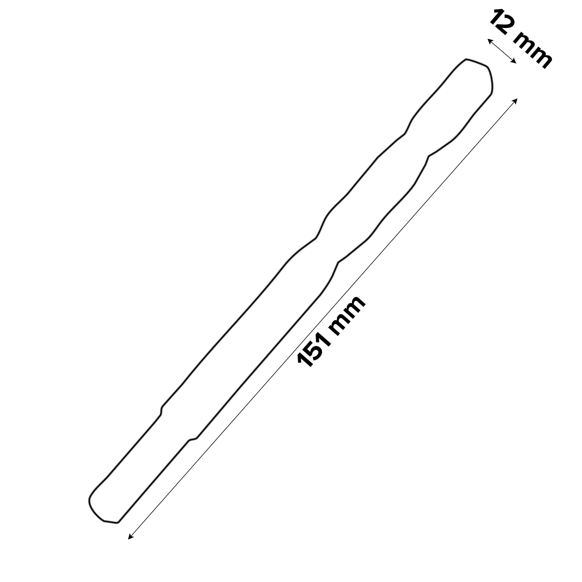 Universal Metal Drill bit (Dia)12mm (L)151mm