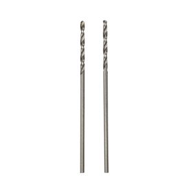 Universal Metal Drill bit (Dia)1mm (L)34mm, Pack of 2