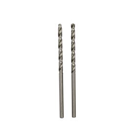 Universal Metal Drill bit (Dia)2.5mm (L)57mm, Pack of 2