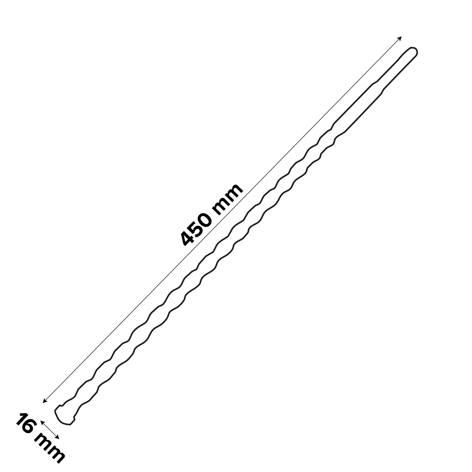 Universal SDS plus Masonry Drill bit (Dia)16mm (L)450mm