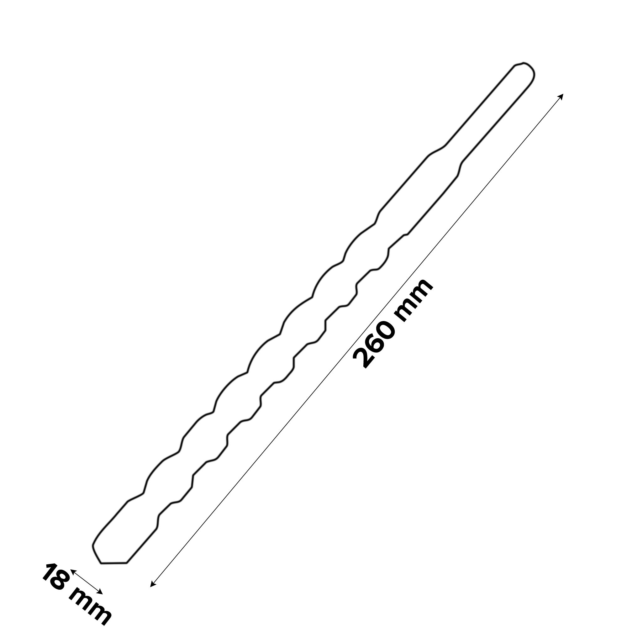 Universal SDS plus Masonry Drill bit (Dia)18mm (L)260mm
