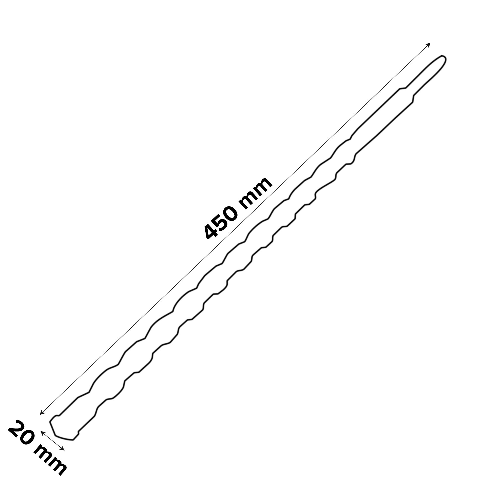 Universal SDS plus Masonry Drill bit (Dia)20mm (L)450mm