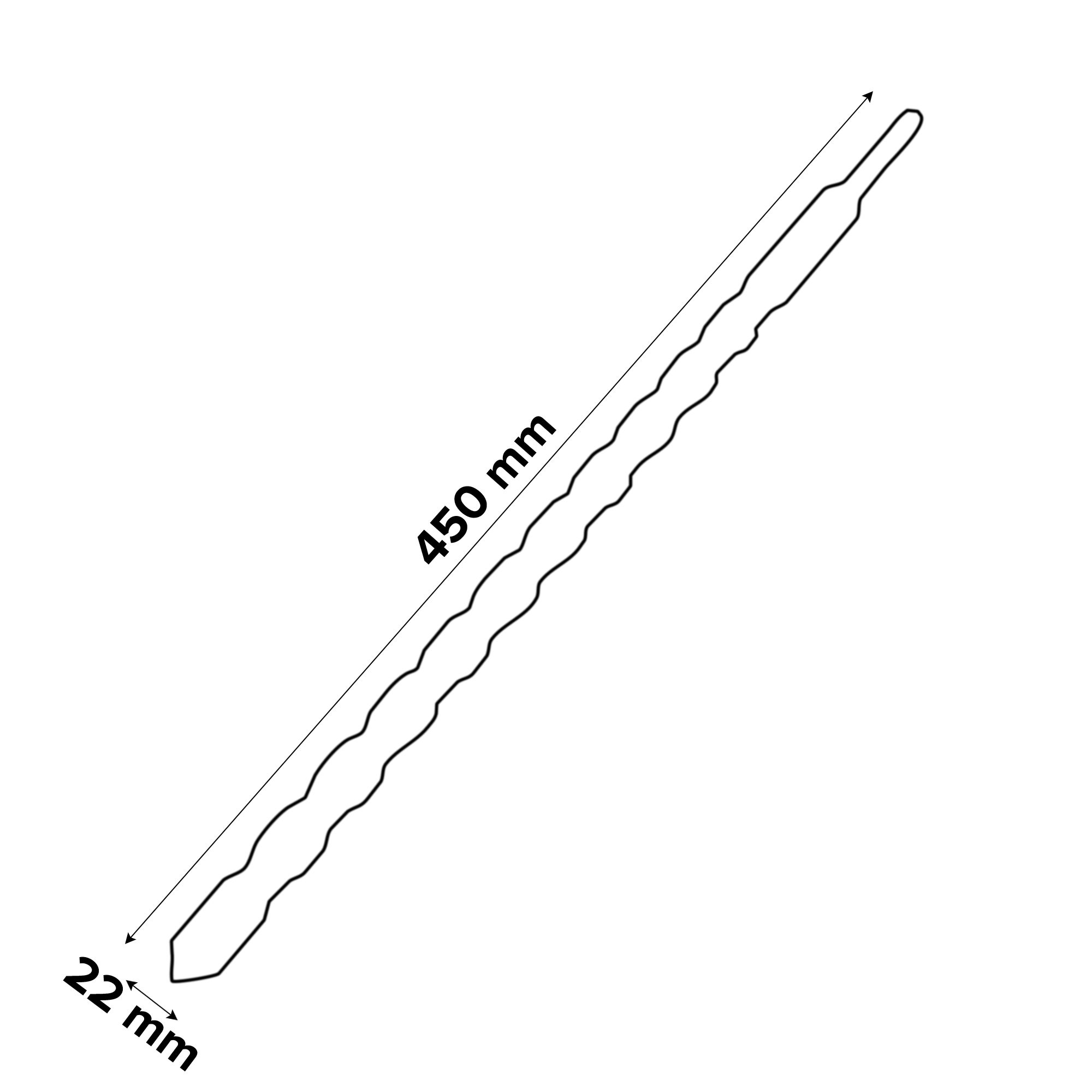 Universal SDS plus Masonry Drill bit (Dia)22mm (L)450mm