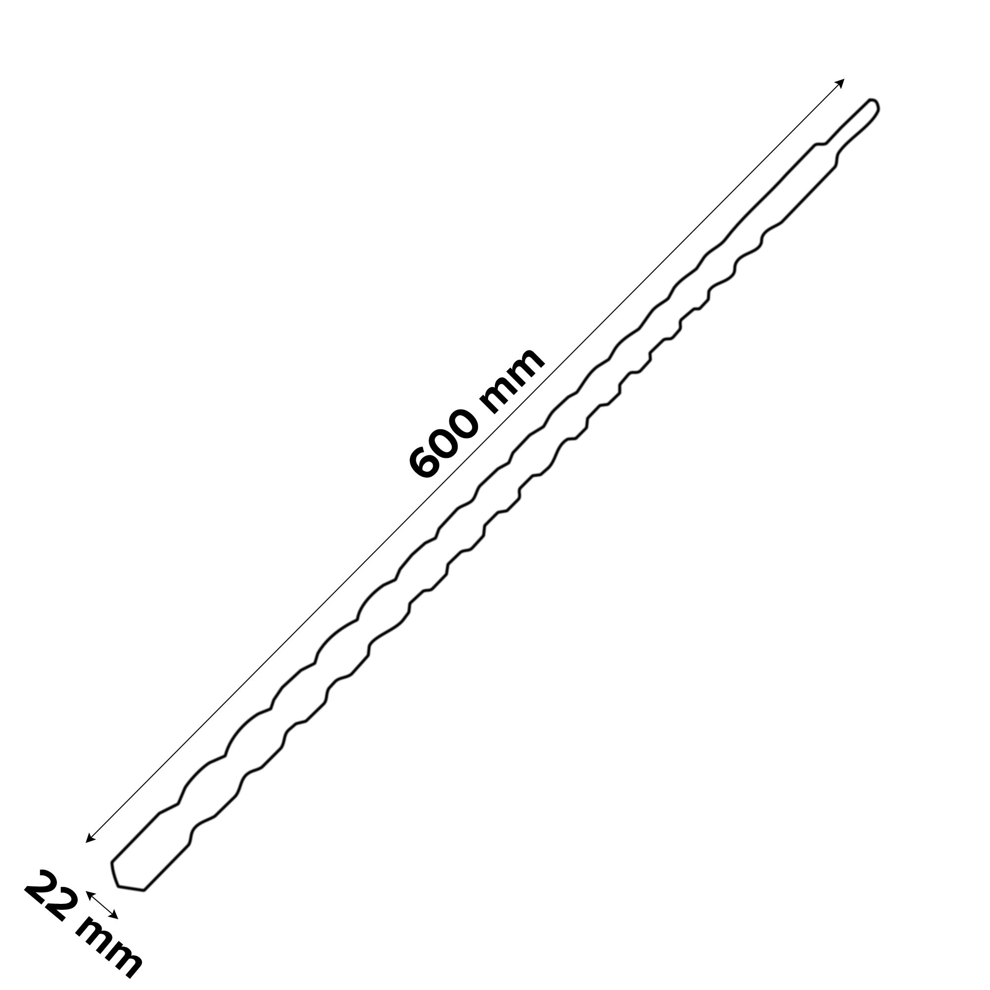 Universal SDS plus Masonry Drill bit (Dia)22mm (L)600mm
