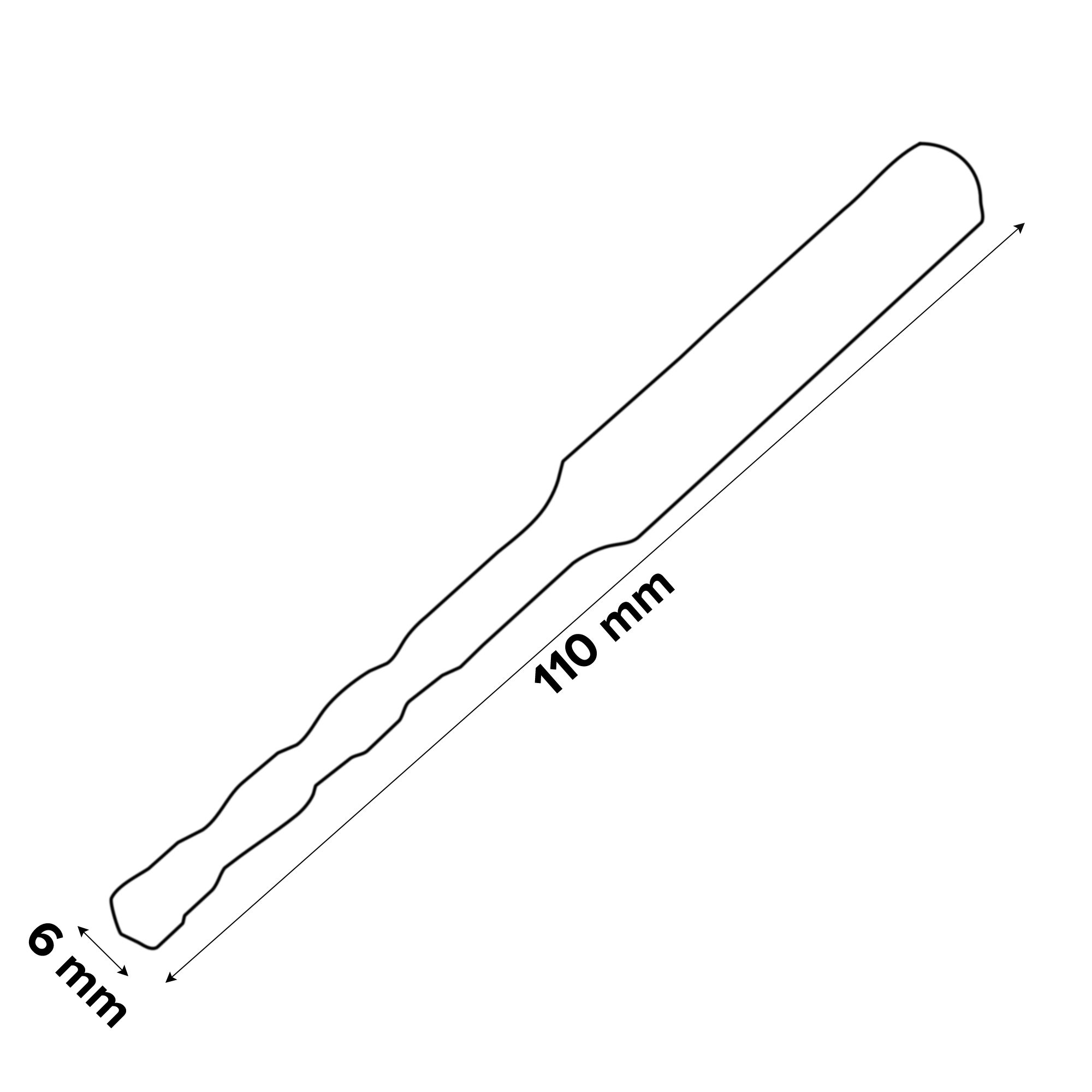 Universal SDS plus Masonry Drill bit (Dia)6mm (L)110mm