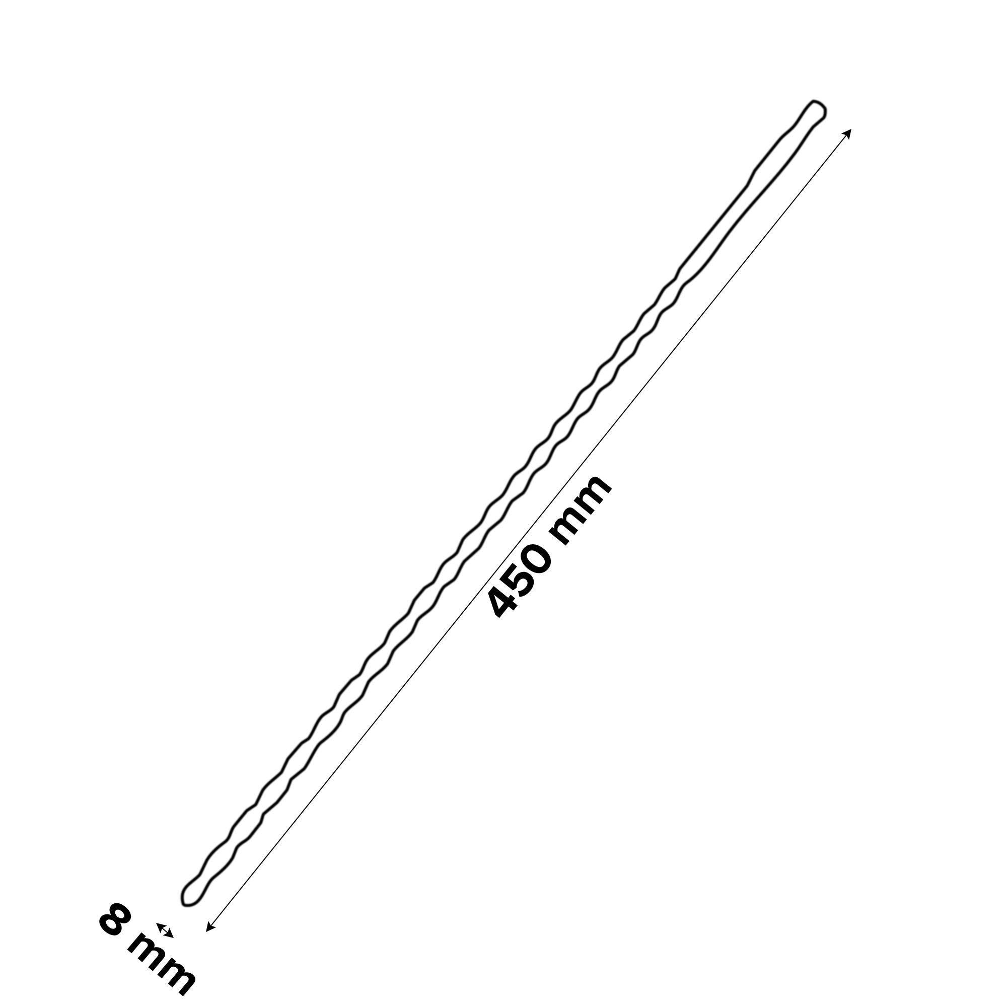 Universal SDS plus Masonry Drill bit (Dia)8mm (L)450mm