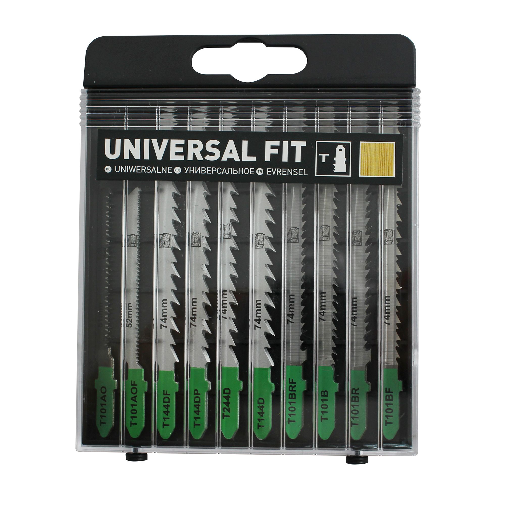 Universal T-shank 10 piece Jigsaw blade SJG99902