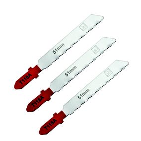 Universal T-shank Jigsaw blade SJG52583 (T118A) (L)75mm, Pack of 3