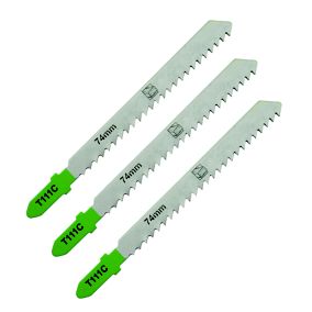 Universal T-shank Jigsaw blade SJG76091 (T111C) (L)100mm, Pack of 3