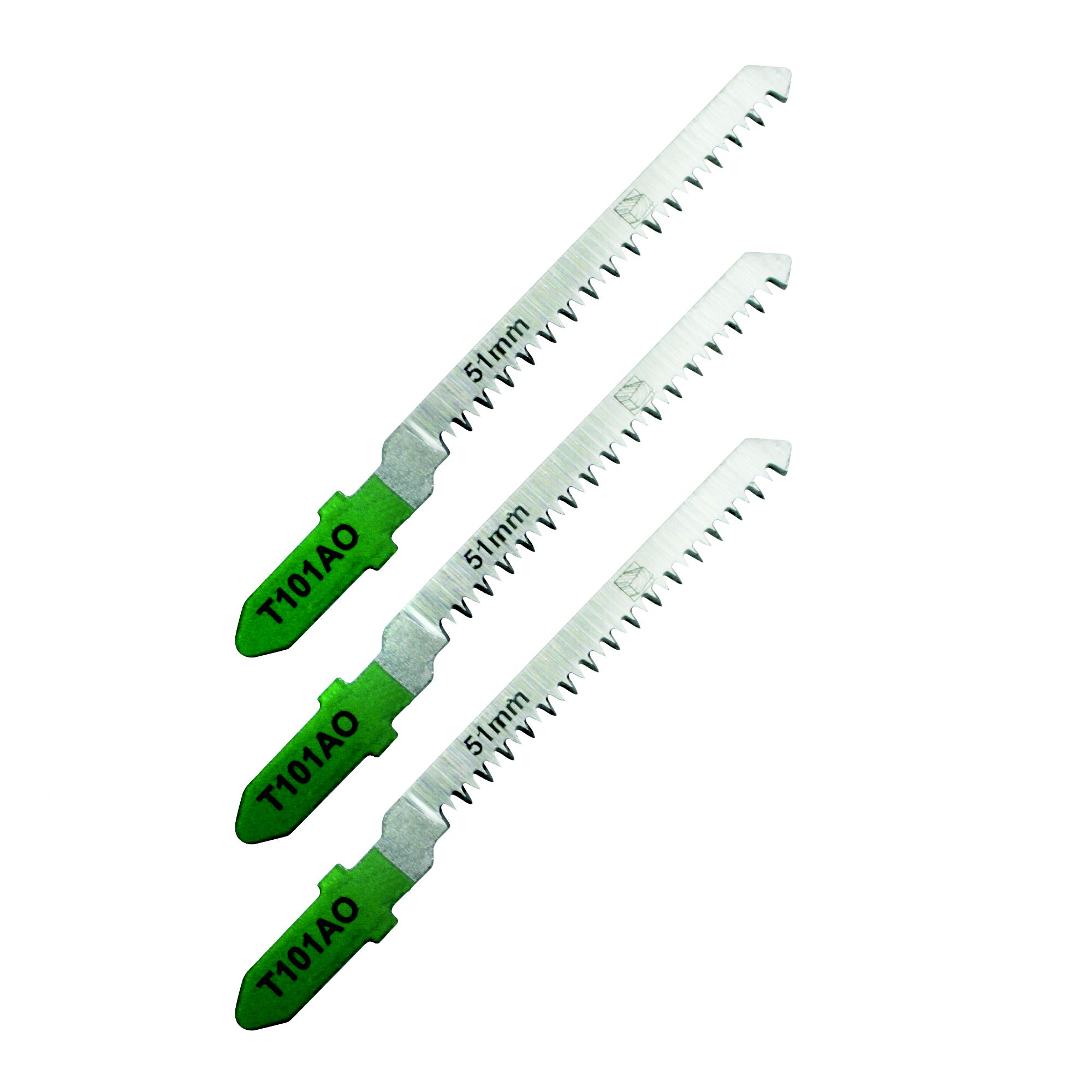 Universal Tshank Jigsaw blade SJG76195 (T101AO) (L)75mm, Pack of 3