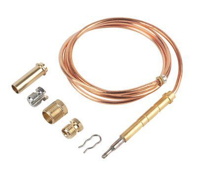 Recessed deals light thermocouple