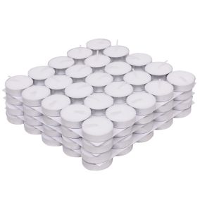 Unscented Small Tea lights, Pack of 100