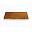 Usborne Oak Real wood top layer Flooring Sample, (W)125mm