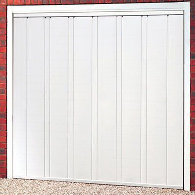 Utah Retractable Garage door, (H)1981mm (W)2286mm