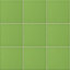 Utopia Lime Gloss Ceramic Wall tile, Pack of 25, (L)100mm (W)100mm
