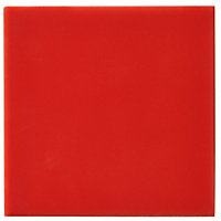 Utopia Red Gloss Ceramic Wall tile, Pack of 25, (L)100mm (W)100mm