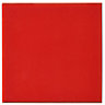 Utopia Red Gloss Ceramic Wall tile, Pack of 25, (L)100mm (W)100mm