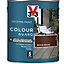 V33 Colour guard Matt medium brown Decking paint, 2.5L