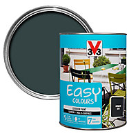 V33 Easy Anthracite Satinwood Furniture paint, 1.5L