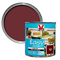 V33 Easy Basque red Satinwood Furniture paint, 500ml