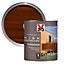 V33 High protection Mahogany Mid sheen Wood stain, 2.5L