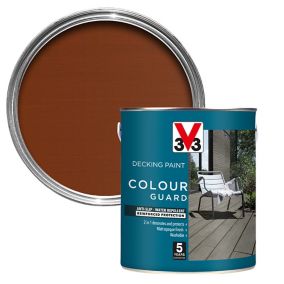 V33 Matt light brown Decking paint, 2.5L
