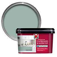 V33 Renovation Agave Green Satinwood Cupboard & cabinet paint, 2L
