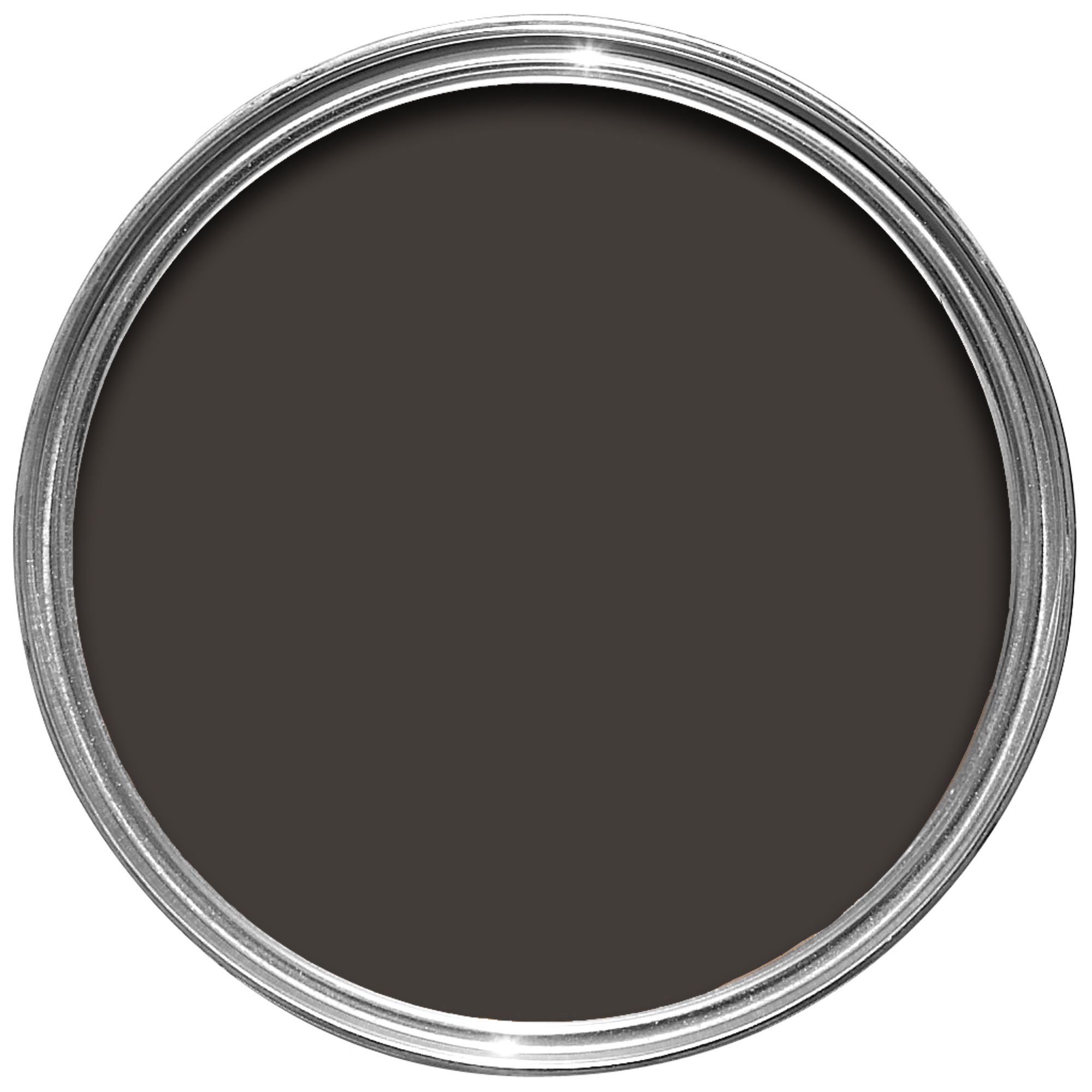 V33 Renovation Graphite Black Satinwood Multi-surface paint, 50ml Tester pot