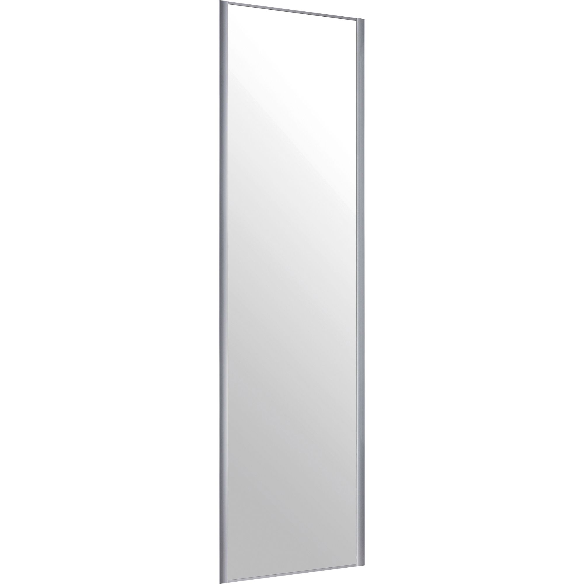 Valla 1 panel Mirrored Sliding Wardrobe Door (H)2500mm (W)622mm DIY at B&Q