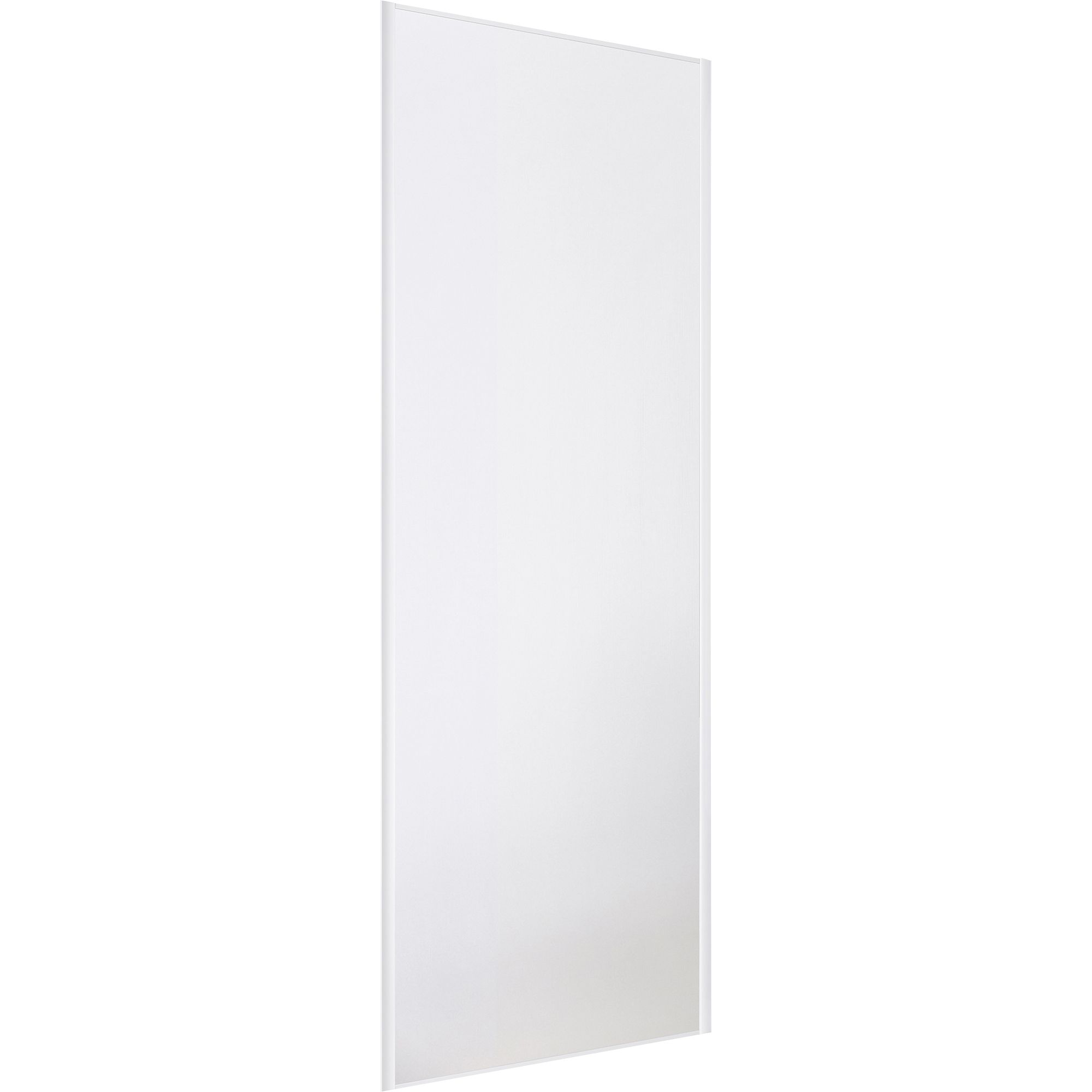 Valla White 1 panel Sliding Wardrobe Door (H)2500mm (W)772mm DIY at B&Q
