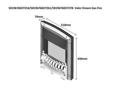 Valor Dream Gas Fire