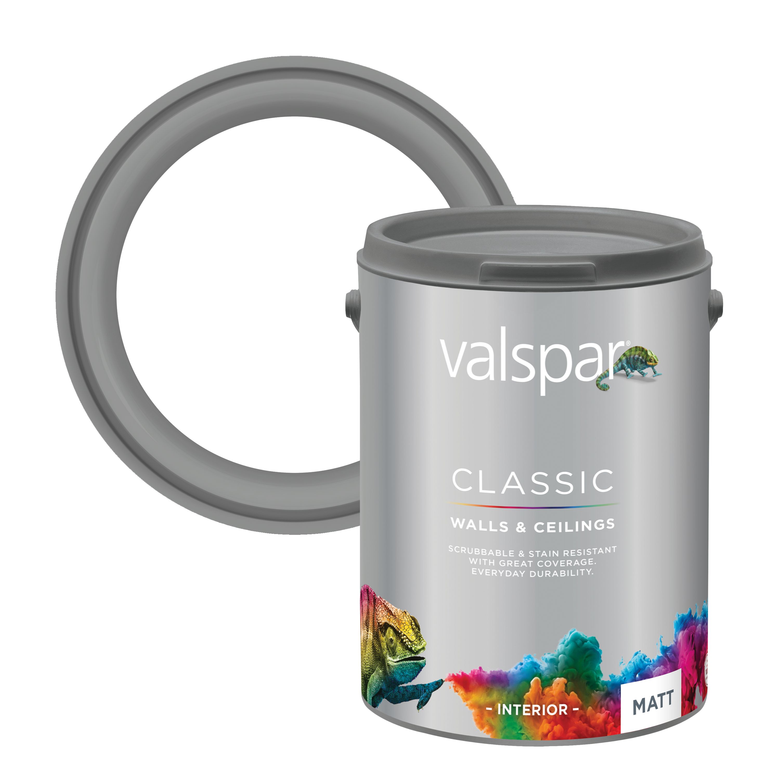 Valspar Classic Walls & Ceilings Interior Matt Emulsion, Base A, 5L