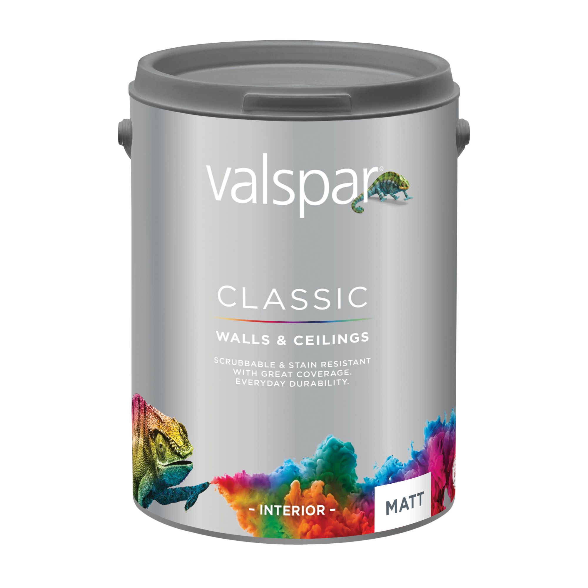 Valspar Classic Walls & Ceilings Interior Matt Emulsion, Base A, 5L