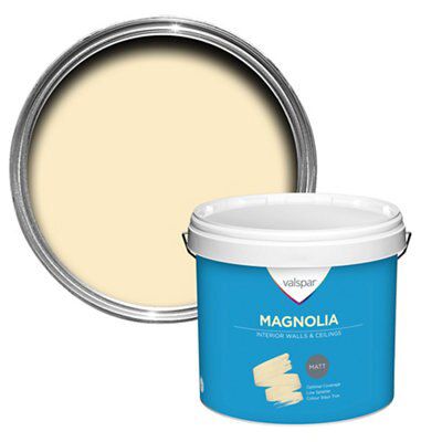 Valspar Magnolia Matt Emulsion Paint, 12L | DIY At B&Q