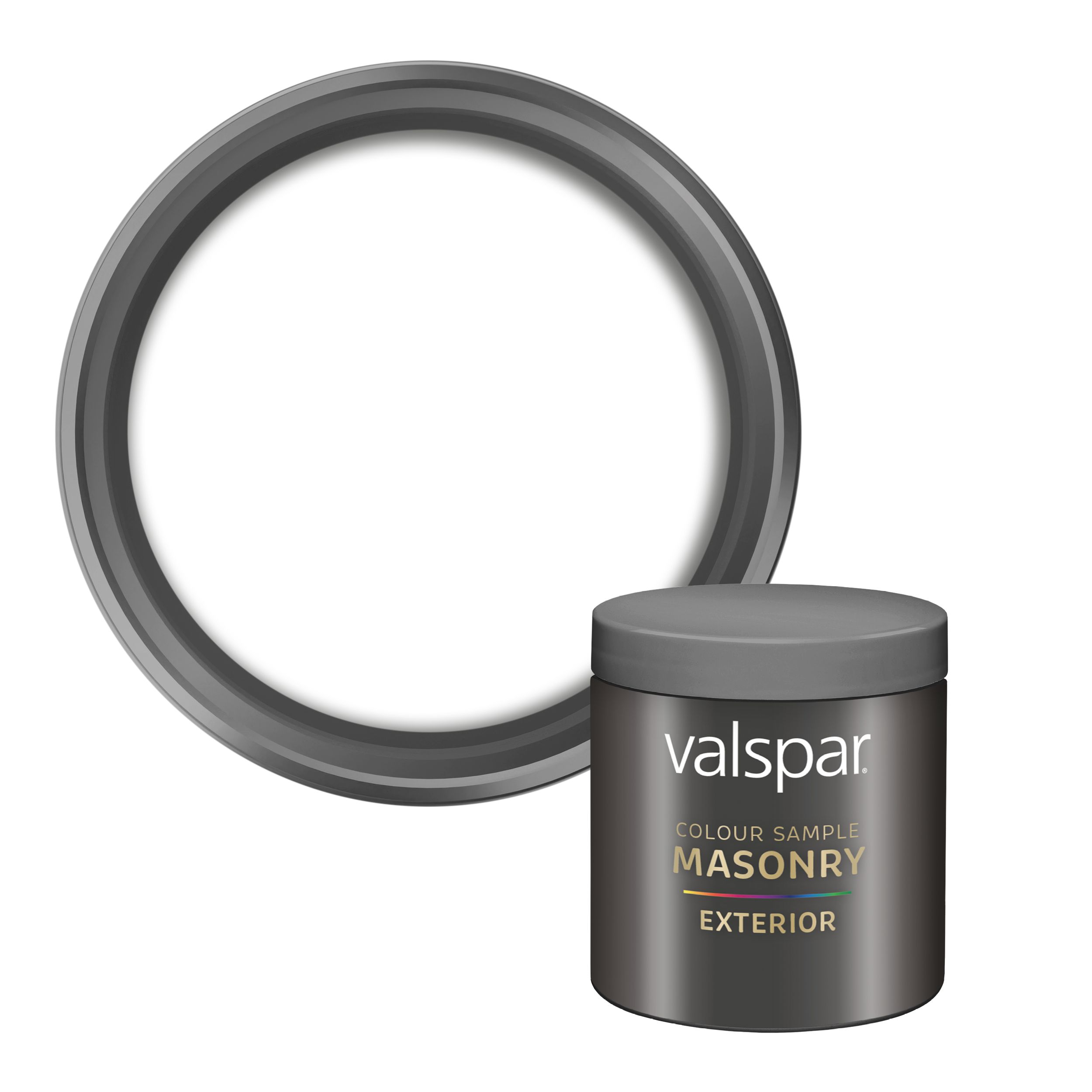 Valspar Premium Masonry Exterior Wall & ceiling Basecoat, Base 2, 236ml Tester pot Picasso Blue R146B