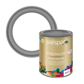 Valspar Premium Walls & Ceilings Interior Matt Emulsion, Base B, 1L
