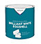 Valspar Pure brilliant white Eggshell Metal & wood paint, 2.5L