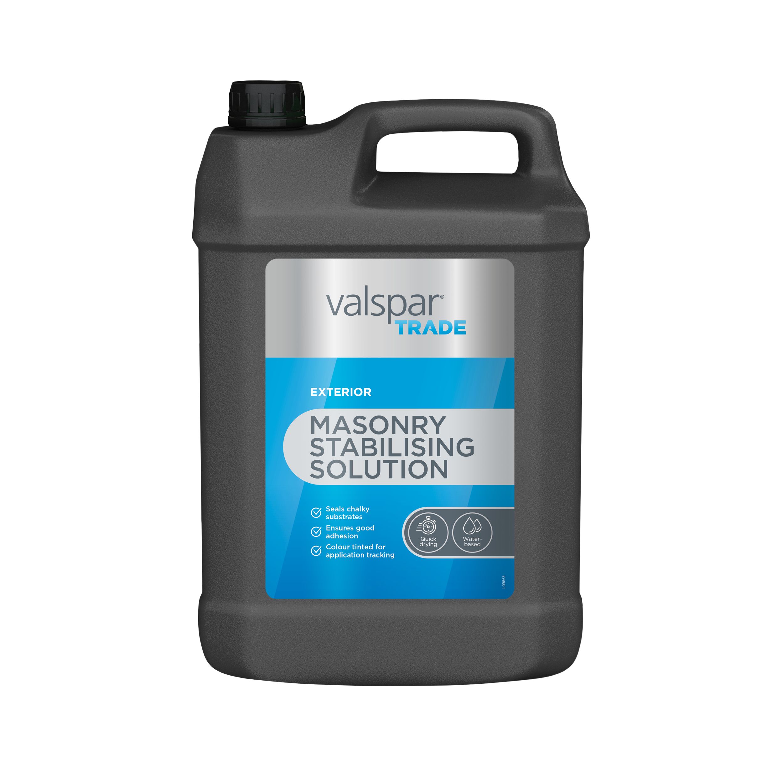 Valspar Trade Exterior Pink Stabilising solution, 5L, 5.29kg DIY at B&Q